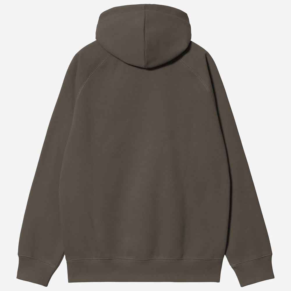 Carhartt WIP Hooded Chase Sweat Shungite / Gold