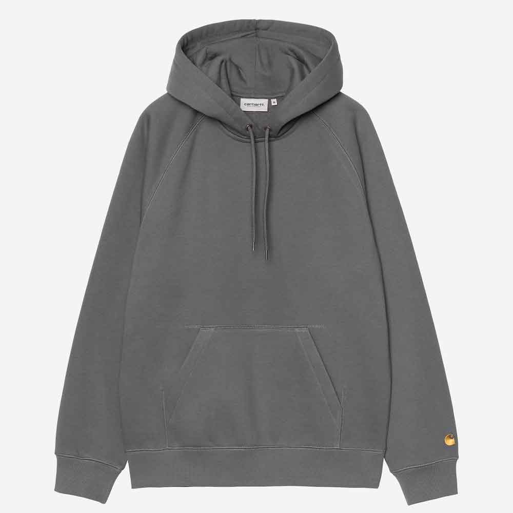 Carhartt WIP Hooded Chase Sweat Styx / Gold