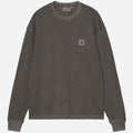 Carhartt WIP Longsleeve Vista Waffle T-Shirt Black