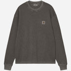 Carhartt WIP Longsleeve Vista Waffle T-Shirt Black