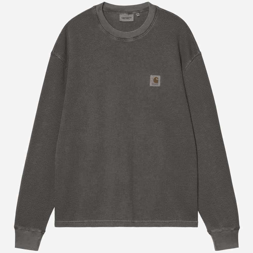 Carhartt WIP Longsleeve Vista Waffle T-Shirt Black