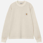 Carhartt WIP Longsleeve Vista Waffle T-Shirt Fleur De Sel