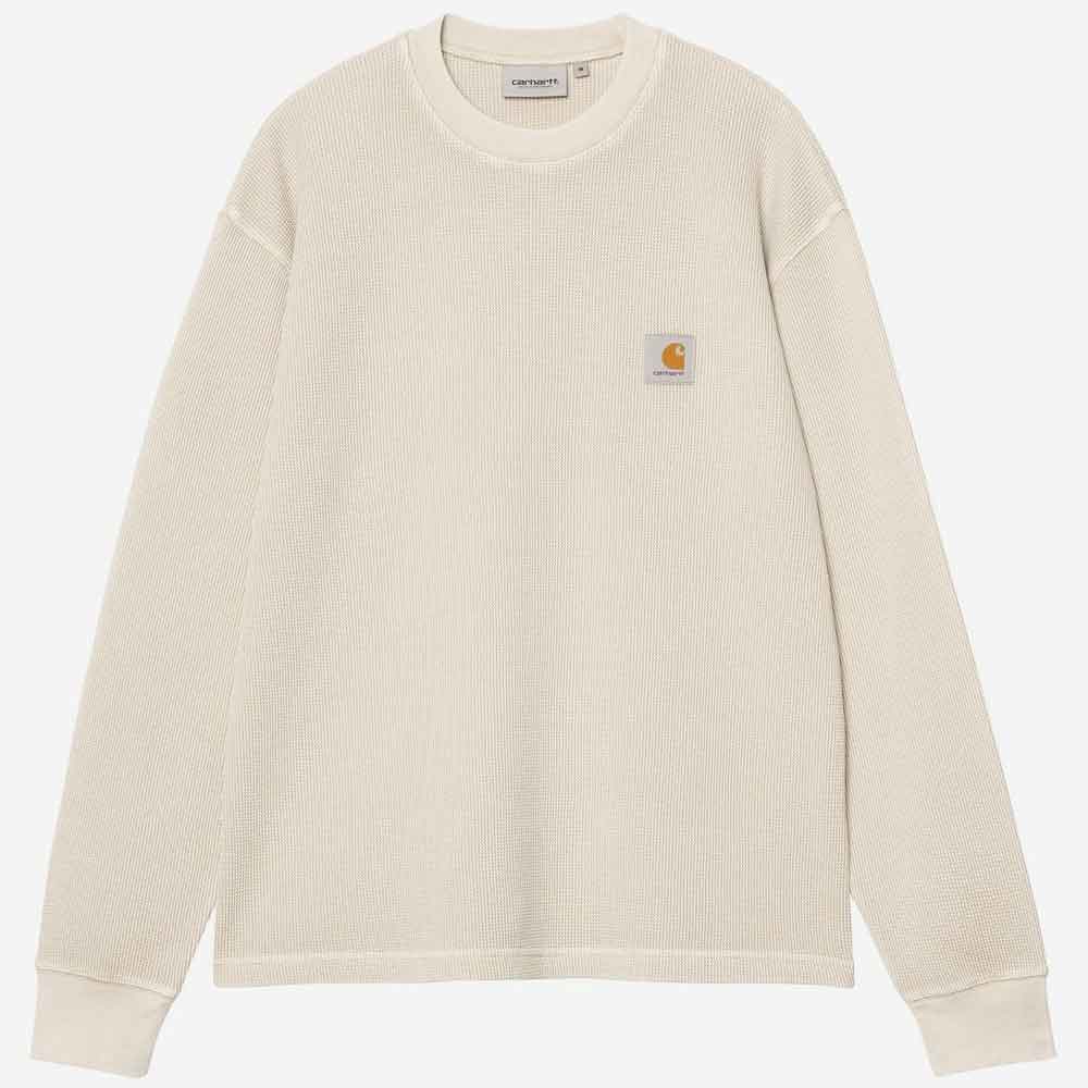Carhartt WIP Longsleeve Vista Waffle T-Shirt Fleur De Sel