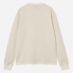 Carhartt WIP Longsleeve Vista Waffle T-Shirt Fleur De Sel