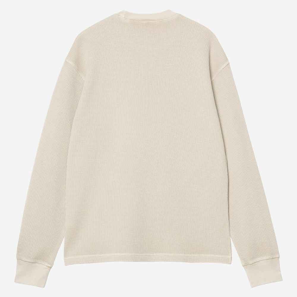 Carhartt WIP Longsleeve Vista Waffle T-Shirt Fleur De Sel