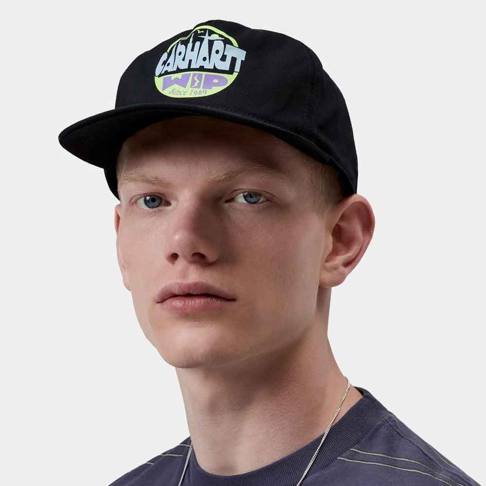Carhartt WIP Luggage Label Cap Black