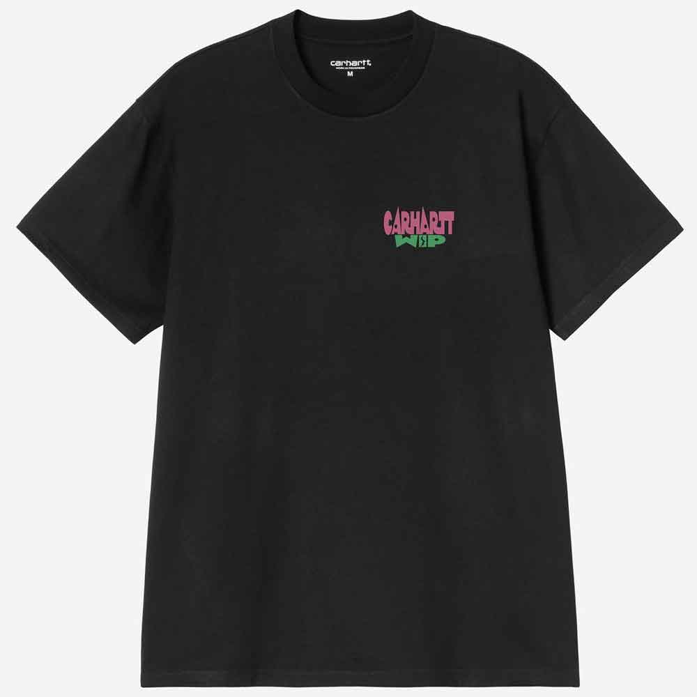 Carhartt WIP Luggage Label T Shirt Black