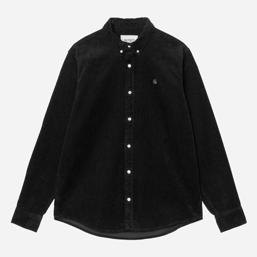 Carhartt WIP Madison Cord Shirt Soot