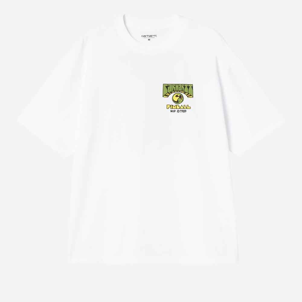 Carhartt WIP Pinball T Shirt White