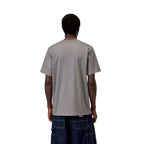 Carhartt WIP Script T Shirt Shady Grey / Dark Navy
