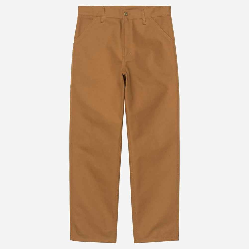 Carhartt WIP Single Knee Pant Hamilton Brown Rinsed