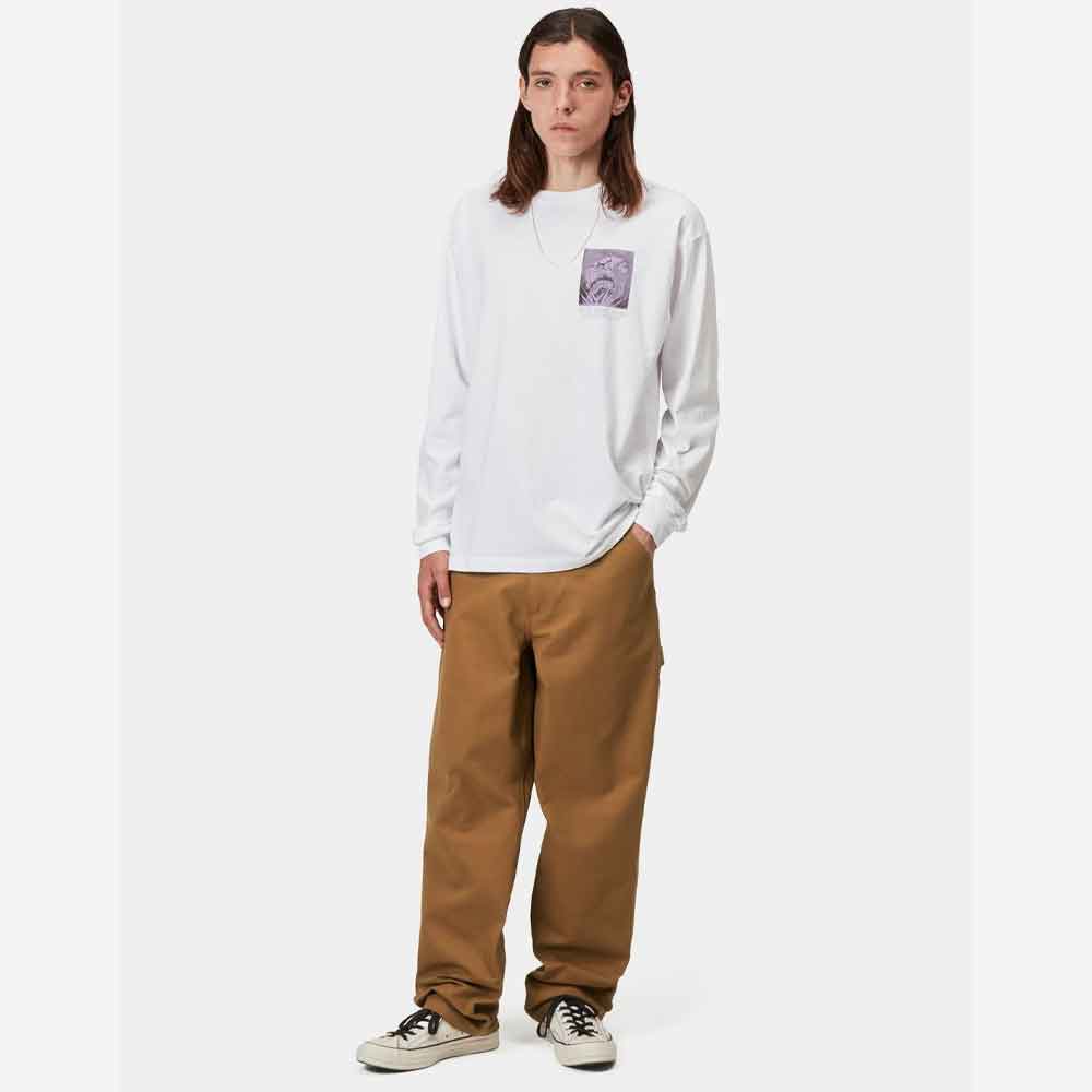 Carhartt WIP Single Knee Pant Hamilton Brown Rinsed