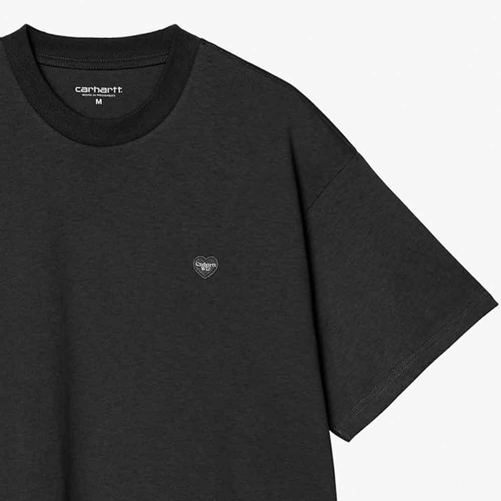 Carhartt WIP Small Heart T Shirt Black / Black