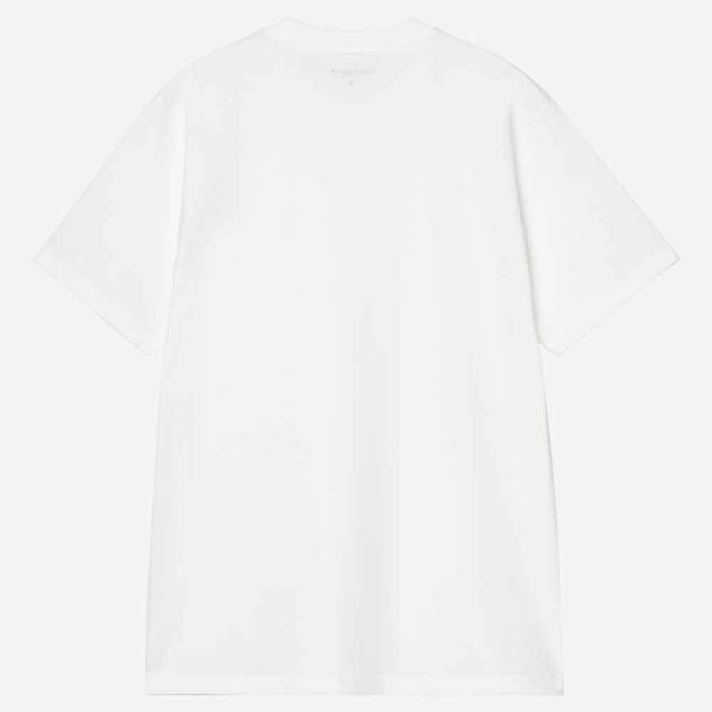 Carhartt WIP Small Heart T Shirt White / Red