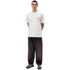 Carhartt WIP Small Heart T Shirt White / Red