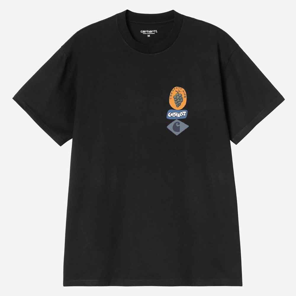 Carhartt WIP Stacked Grapes T Shirt Black