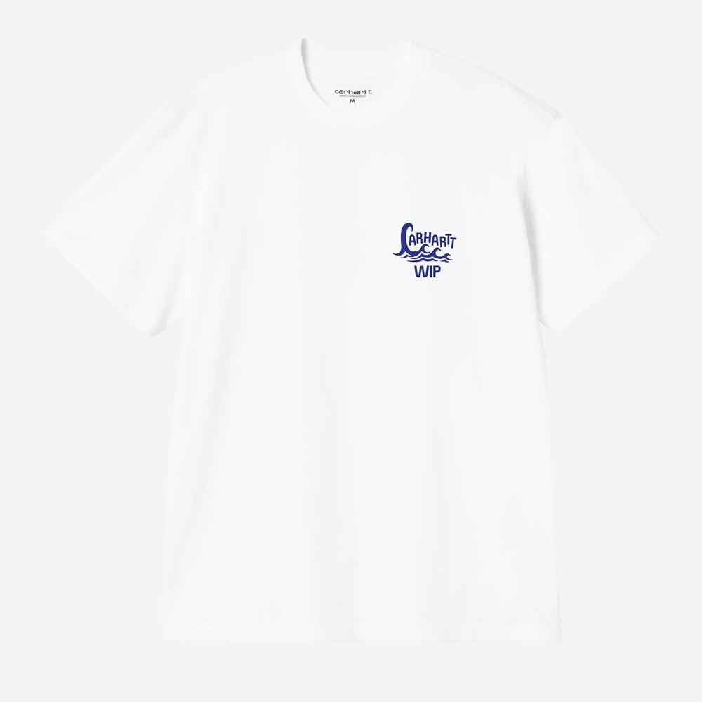 Carhartt WIP Waves T-Shirt White