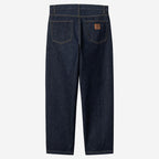 Carhartt Wip  Aaron Pant Rinsed  Blue