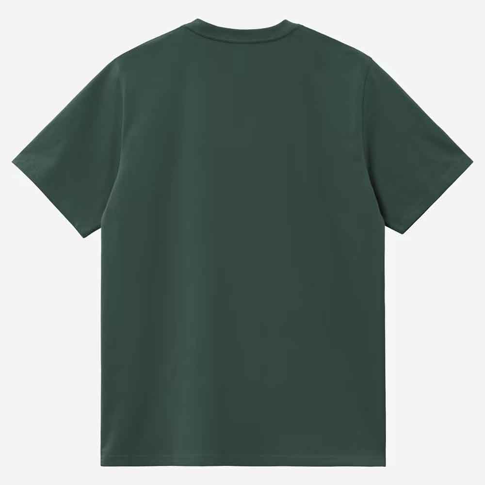 Carhartt Wip American Script T Shirt Kale Green
