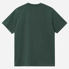Carhartt Wip American Script T Shirt Kale Green