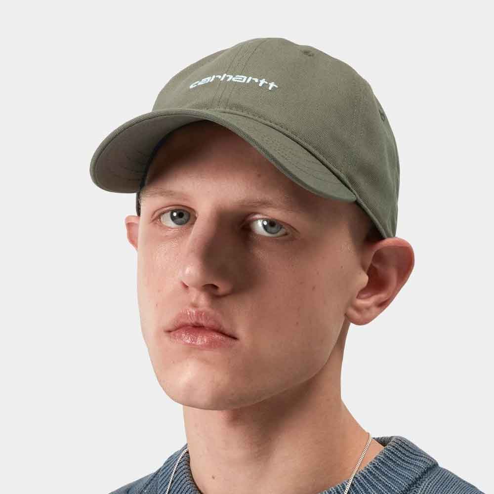 Carhartt Wip Canvas Script Cap Leaf Tourmaline