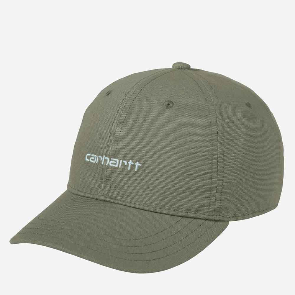 Carhartt Wip Canvas Script Cap Leaf Tourmaline
