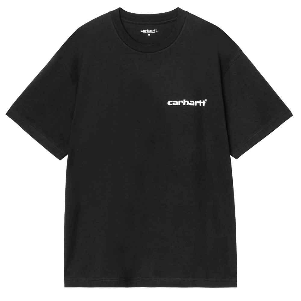 Carhartt Wip Caps T Shirt Black