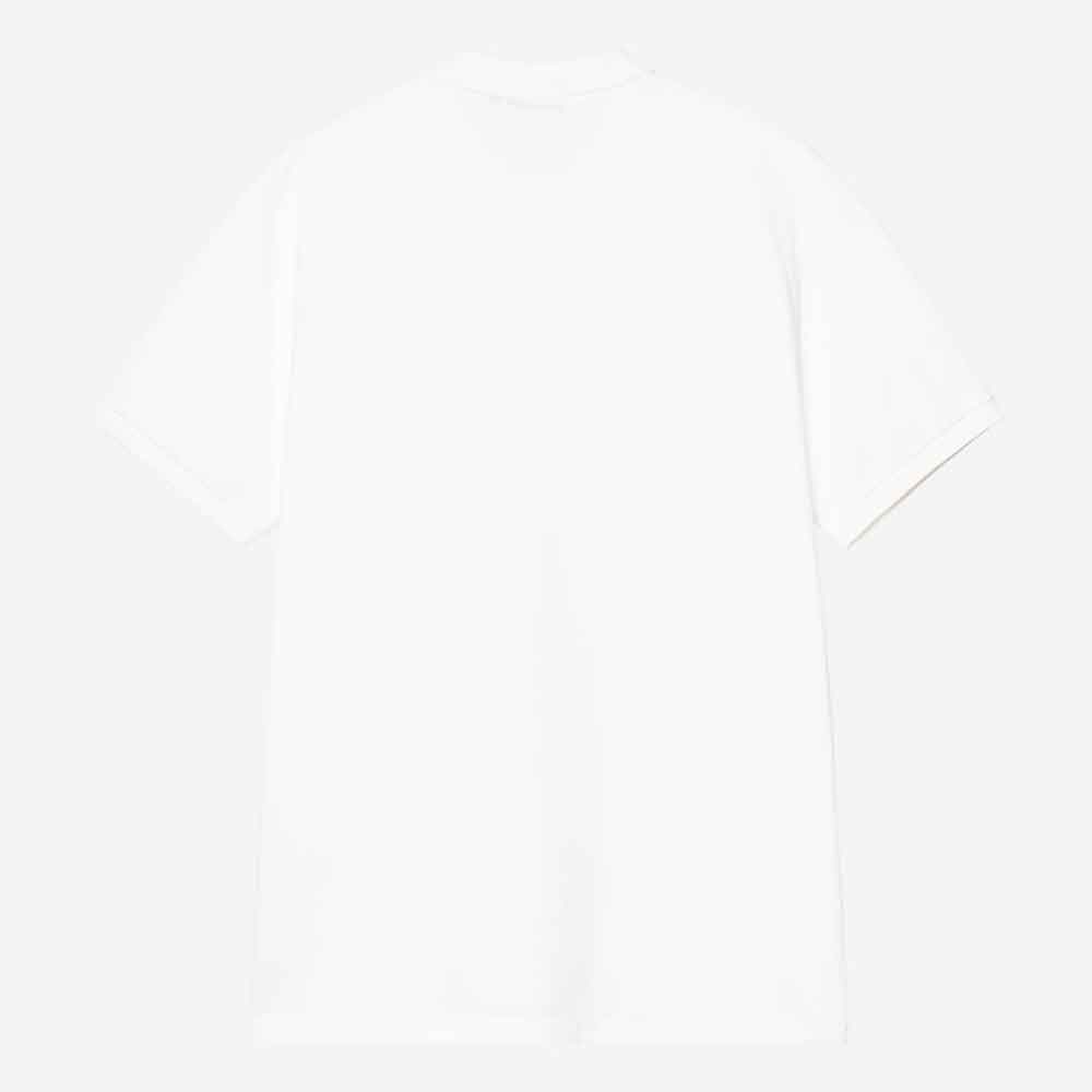 Carhartt Wip Chase Pique Polo White / Gold