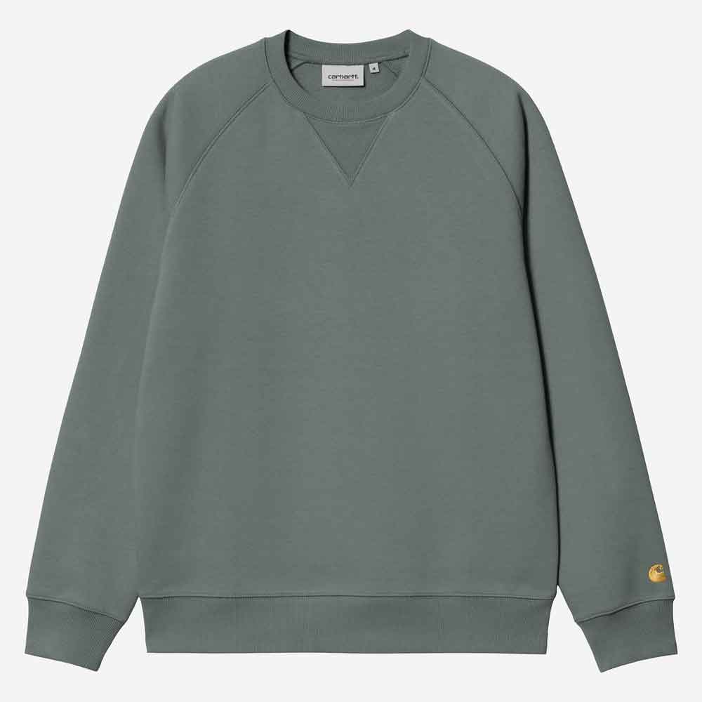 Carhartt Wip Chase Sweat Velvet Green