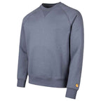 Carhartt Wip Chase Sweat Cozy Blue / Gold