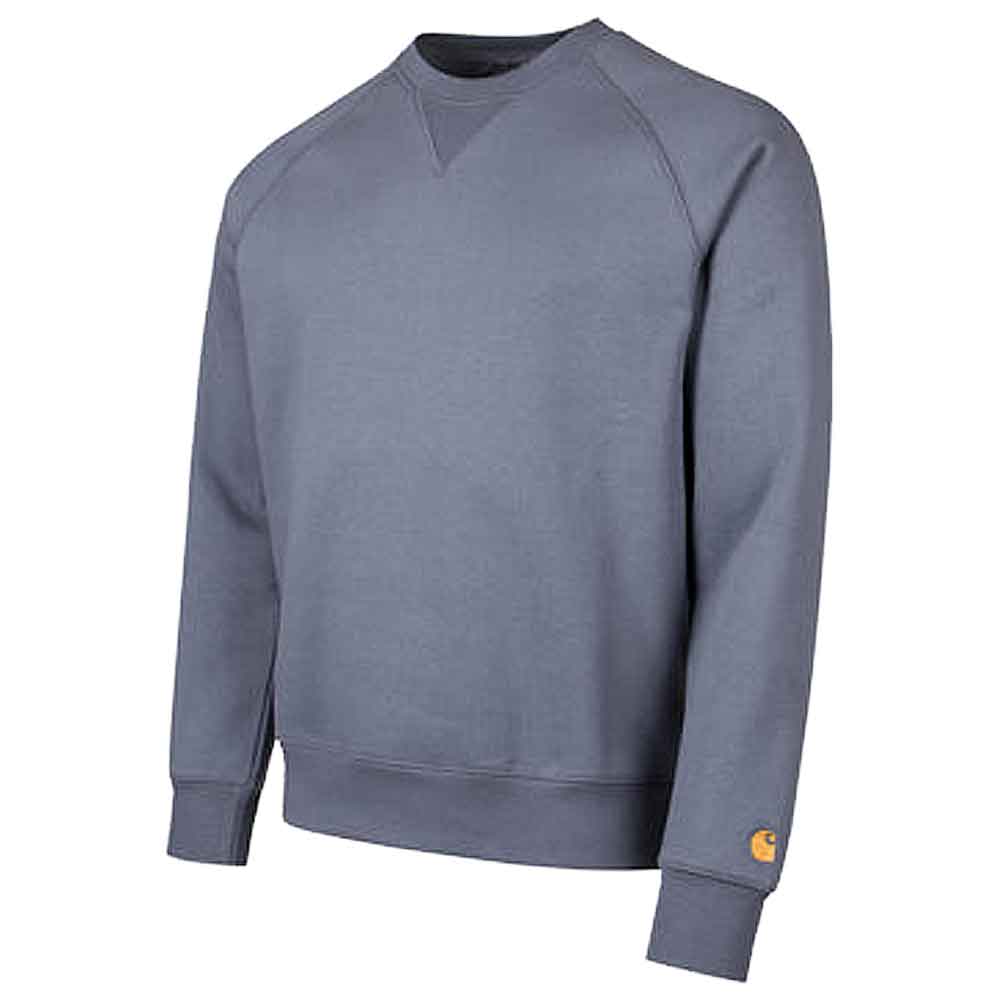 Carhartt Wip Chase Sweat Cozy Blue / Gold