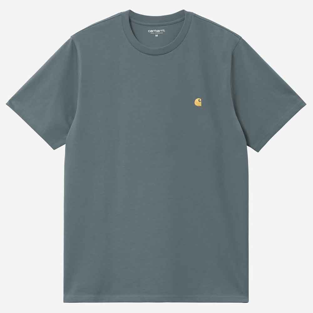 Carhartt Wip Chase T Shirt Cozy Blue