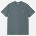 Carhartt Wip Chase T Shirt Cozy Blue