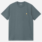 Carhartt Wip Chase T Shirt Cozy Blue