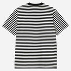 Carhartt Wip Ezra Pocket T-Shirt Ezra Stripe Black