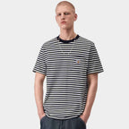 Carhartt Wip Ezra Pocket T-Shirt Ezra Stripe Black