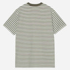 Carhartt Wip Ezra Pocket T-Shirt Ezra Stripe Leaf