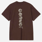 Carhartt Wip Garble T Shirt Velvet Blue