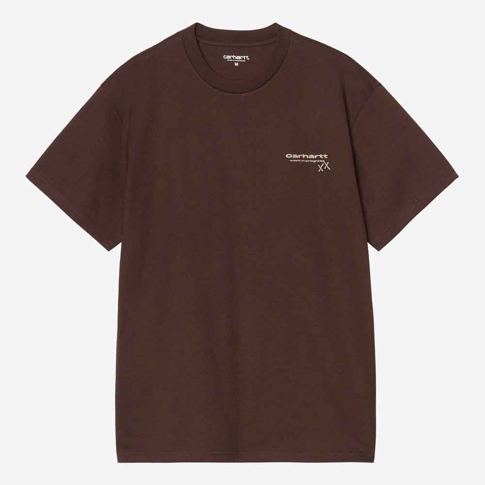 Carhartt Wip Garble T Shirt Velvet Blue