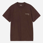 Carhartt Wip Garble T Shirt Velvet Blue