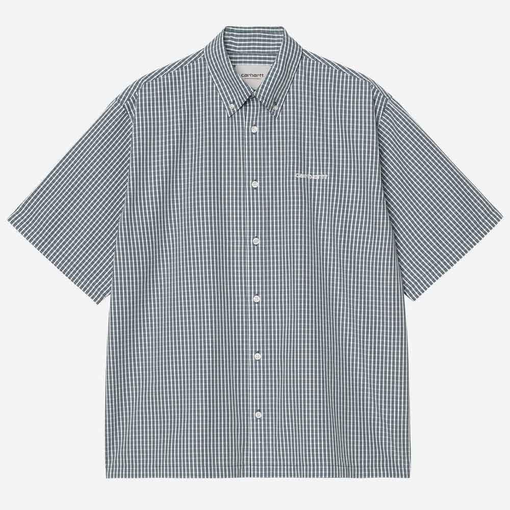 Carhartt Wip Groff Shirt Groff Check Blue River