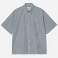 Carhartt Wip Groff Shirt Groff Check Blue River