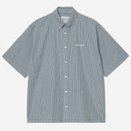 Carhartt Wip Groff Shirt Groff Check Blue River