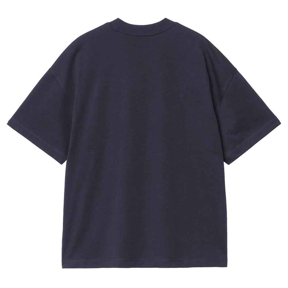 Carhartt Wip Link Script T Shirt Dark Navy