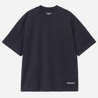 Carhartt Wip Link Script T Shirt Dark Navy
