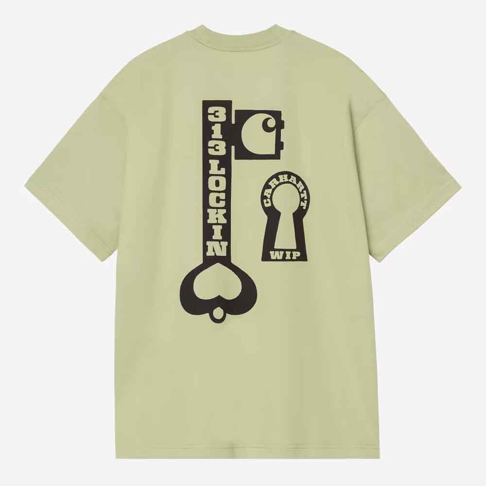 Carhartt Wip Locked T Shirt Gentle Green