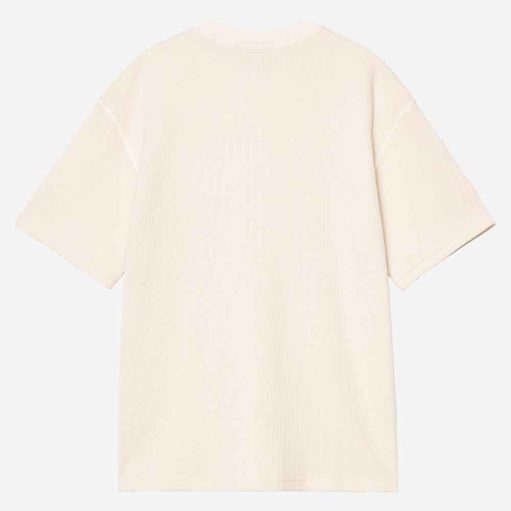 Carhartt Wip Nelson Waffle T Shirt Natural