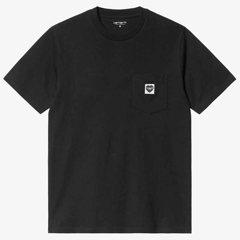 Carhartt Wip Pocket Heart T Shirt Black