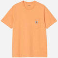 Carhartt Wip Pocket T Shirt Gentle Orange