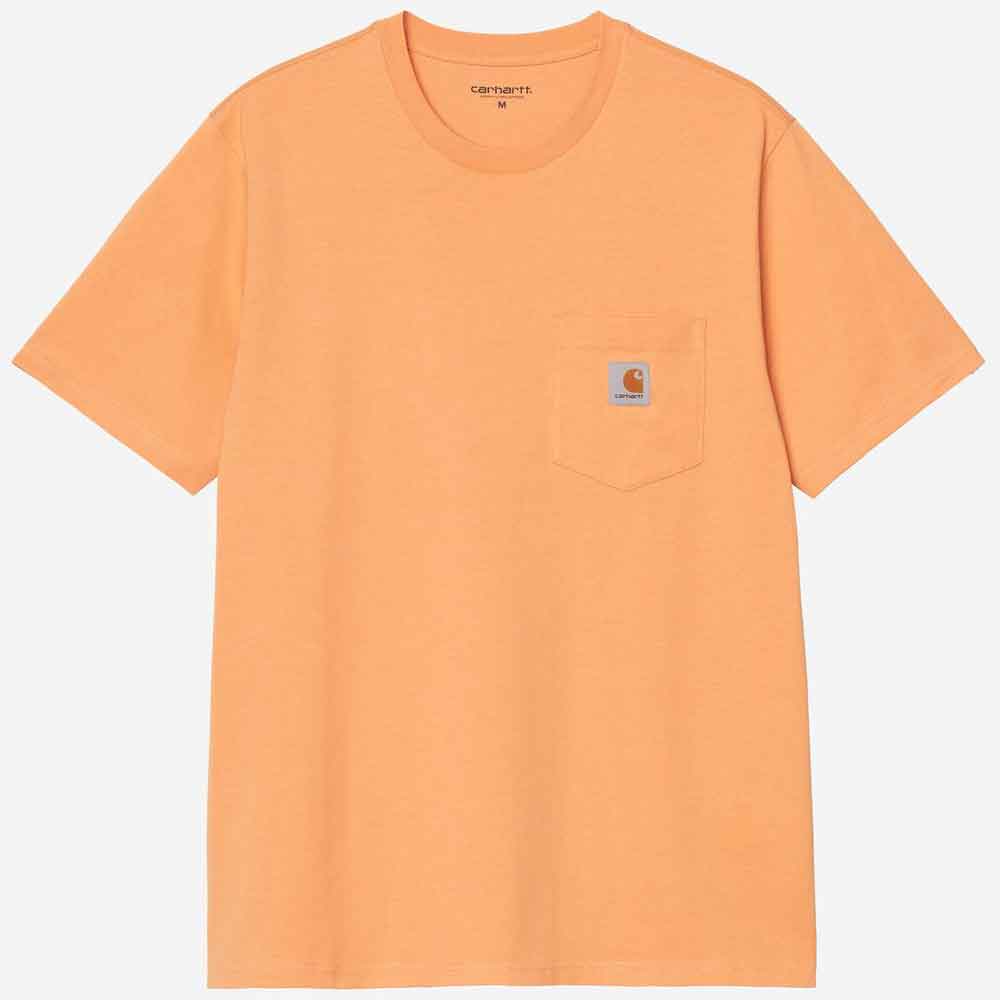 Carhartt Wip Pocket T Shirt Gentle Orange